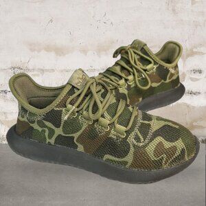 Adidas Ultraboost Green Camo Black Tubular Shadow PYV702001 Shoes Sneakers 5.5